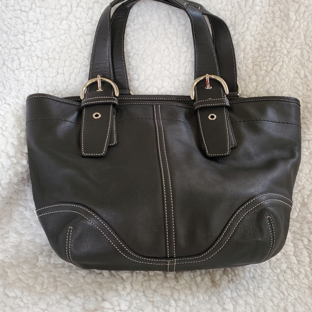 Coach authentic leather purse